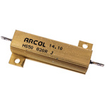 Arcol, 820Ω 50W Wire Wound Chassis Mount Resistor HS50 820R J ±5%