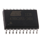 Microchip AT89C2051-24SU, 8bit 8051 Microcontroller, AT89, 24MHz, 2 kB Flash, 20-Pin SOIC