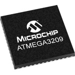Microchip ATmega3209-MFR, 8bit Microcontroller, ATmega, 20MHz, 32 kB Flash, 48-Pin QFN