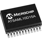 Microchip ATSAML10D15A-YU, 32bit Microcontroller, SAML10, 32MHz, 32 kB Flash, 24-Pin SSOP