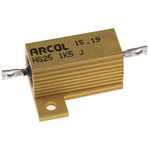 Arcol, 1.5kΩ 25W Wire Wound Chassis Mount Resistor HS25 1K5 J ±5%