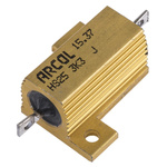 Arcol, 3.3kΩ 25W Wire Wound Chassis Mount Resistor HS25 3K3 J ±5%