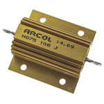 Arcol, 10Ω 75W Wire Wound Chassis Mount Resistor HS75 10R J ±5%