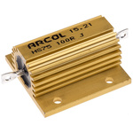 Arcol, 100Ω 75W Wire Wound Chassis Mount Resistor HS75 100R J ±5%