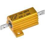TE Connectivity, 47Ω 16W Wire Wound Chassis Mount Resistor HSA1047RJ ±5%