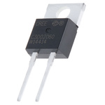 Wolfspeed 600V 2A, SiC Schottky Diode, 2-Pin TO-220 C3D02060A