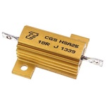 TE Connectivity, 18Ω 25W Wire Wound Chassis Mount Resistor HSA2518RJ ±5%