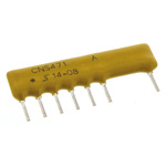 Vishay, CNS 471 9 kΩ ±0.1% VOLT/D Resistor Array, 6 Resistors, 0.6W total, SIP, Pin