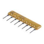 Bourns, 4600X 1kΩ ±2% Isolated Resistor Array, 4 Resistors, 1W total, SIP, Through Hole