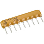Bourns, 4600X 100kΩ ±2% Bussed Resistor Array, 8 Resistors, 1.13W total, SIP, Through Hole