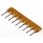 Bourns, 4600X 2.2kΩ ±2% Bussed Resistor Array, 8 Resistors, 1.13W total, SIP, Through Hole