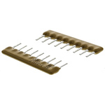 Bourns, 4600X 330Ω ±2% Bussed Resistor Array, 8 Resistors, 1.13W total, SIP, Through Hole
