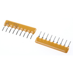 Bourns, 4600X 47kΩ ±2% Bussed Resistor Array, 8 Resistors, 1.13W total, SIP, Through Hole