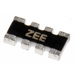 Bourns, CAY16 3.3kΩ ±5% Isolated Resistor Array, 4 Resistors, 0.25W total, 1206 (3216M), Convex