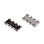 Bourns, CAY16 49.9Ω ±1% Isolated Resistor Array, 4 Resistors, 0.25W total, 1206 (3216M), Convex
