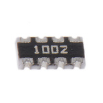 Bourns, CAT16 10kΩ ±1% Isolated Resistor Array, 4 Resistors, 0.25W total, 1206 (3216M), Concave