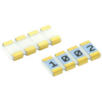 Vishay, PRAHT135 50kΩ ±0.1% Isolated Resistor Array, 4 Resistors, 0805 (2012M)