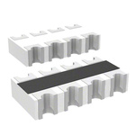 Bourns 100Ω Resistor Array, 4 Resistors, 0.25W total, 1206 (3216M), Concave