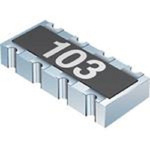 Bourns 200kΩ Resistor Array, 4 Resistors, 0.25W total, 1206 (3216M), Convex