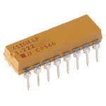 Bourns, 4100R 2.2kΩ ±2% Isolated Resistor Array, 8 Resistors, 2.25W total, DIP, Through Hole