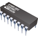 Bourns, 4100R 270Ω ±2% Isolated Resistor Array, 8 Resistors, 2.25W total, DIP, Through Hole