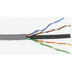 Molex Premise Networks Cat6 Ethernet Cable, U/UTP, Purple LSZH Sheath, 305m