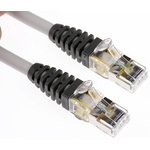 Brand-Rex Cat6 Male RJ45 to Male RJ45 Ethernet Cable, S/FTP, Grey LSZH Sheath, 5m