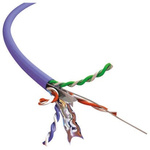 CAE Cat6 Ethernet Cable, F/UTP, Blue LSZH Sheath, 305m, LSZH