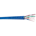 Belden Cat6 Ethernet Cable, U/UTP, Blue PVC Sheath, 305m