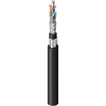 Belden Cat6a Ethernet Cable, S/FTP, Black PVC Sheath, 305m, Flame Retardant