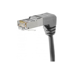 Dexlan Cat5e RJ45 to Ethernet Cable, F/UTP, Grey, 300mm