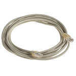 Decelect Cat5 Male RJ45 to Male RJ45 Ethernet Cable, Grey, 4m