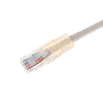 Decelect Cat5 Male RJ45 to Male RJ45 Ethernet Cable, U/UTP, Grey, 2m
