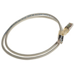 Decelect Cat5 Male RJ45 to Male RJ45 Ethernet Cable, F/UTP, Grey, 1m