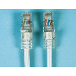 Decelect Cat5 Male RJ45 to Male RJ45 Ethernet Cable, F/UTP, Grey, 4m
