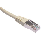 Brand-Rex Cat5e Straight Male RJ45 to Straight Male RJ45 Ethernet Cable, U/UTP, Grey LSZH Sheath, 5m