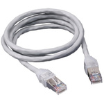 Polyco Healthline Cat6 Cable, F/UTP, Grey PVC Sheath, 5m