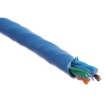 Belden Cat6 Ethernet Cable, U/UTP, Blue LSZH Sheath, 100m, Low Smoke Zero Halogen (LSZH)