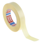 Tesa 64621 White Double Sided Plastic Tape, 25mm x 50m