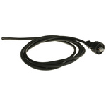 Brad from Molex Cat5e Straight Male RJ45 to Unterminated Ethernet Cable, F/UTP, Black PUR Sheath, 2m