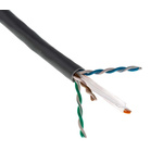 Molex Premise Networks Cat6 Ethernet Cable, U/UTP, Grey PVC Sheath, 500m