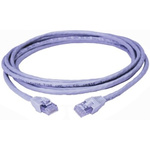 Polyco Healthline Cat6 Male RJ45 to Male RJ45 Ethernet Cable, U/UTP, Grey LSZH Sheath, 0.5m