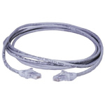 Polyco Healthline Cat5e Male RJ45 to Male RJ45 Ethernet Cable, STP, Grey LSZH Sheath, 3m