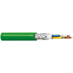 Belden Cat5e Ethernet Cable, SF/UTP, Green FRNC Sheath, 305m