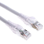 Molex Premise Networks Cat6a Male RJ45 to Male RJ45 Ethernet Cable, STP, Grey LSZH Sheath, 10m