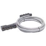 APC Cat5e Male RJ45 to Male RJ45 Ethernet Cable, U/UTP, Grey, 8.2m