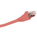 Molex Premise Networks Cat6 Male RJ45 to Male RJ45 Ethernet Cable, F/UTP, Red LSZH Sheath, 3m
