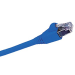 Molex Premise Networks Cat6 Male RJ45 to Male RJ45 Ethernet Cable, F/UTP, Blue LSZH Sheath, 10m