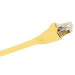 Molex Premise Networks Cat6 Male RJ45 to Male RJ45 Ethernet Cable, F/UTP, Yellow LSZH Sheath, 10m