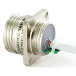 Amphenol Cat5e Female RJ45 to Unterminated Ethernet Cable, F/UTP, Grey Polyester Sheath, 300mm